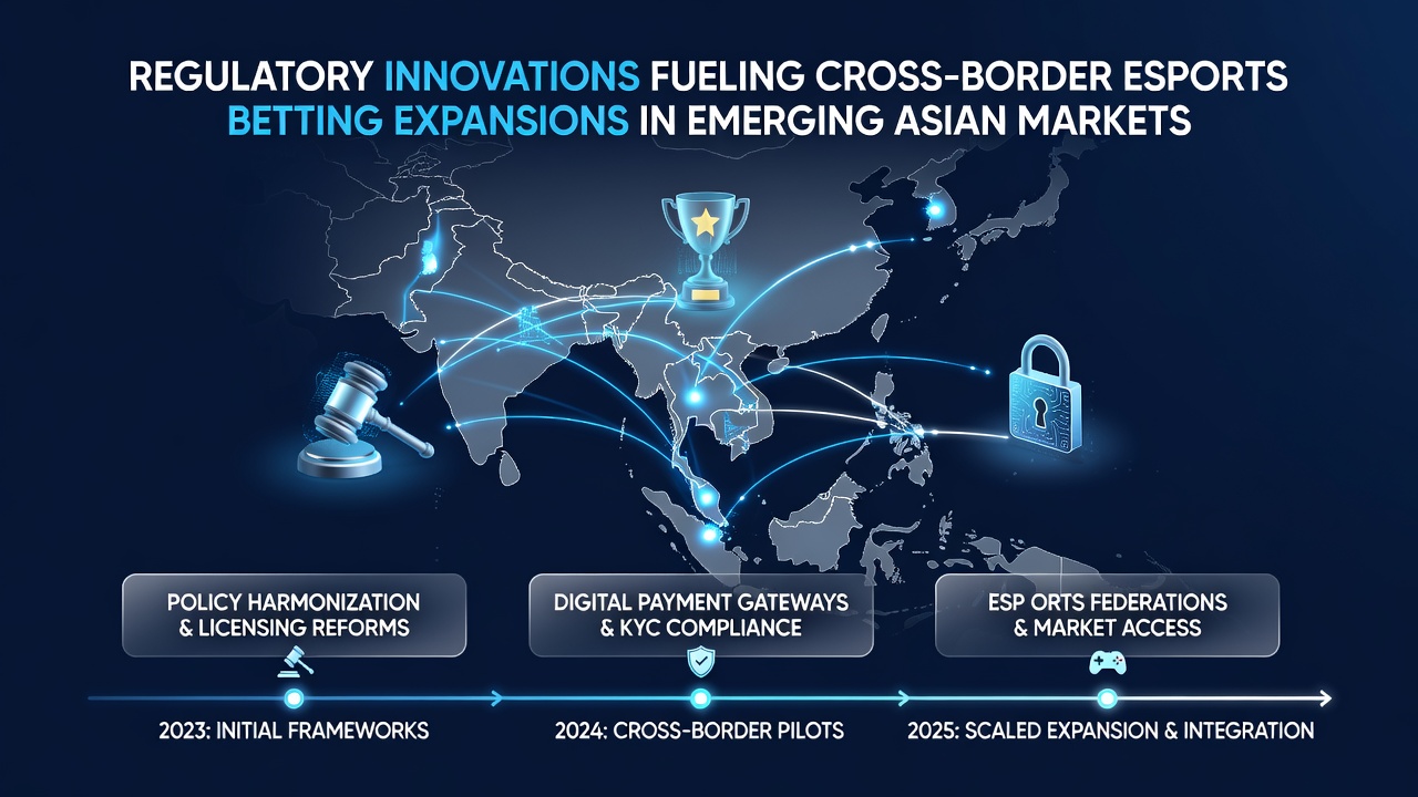 Cross-border esports betting infrastructure and regulatory compliance in Asia
